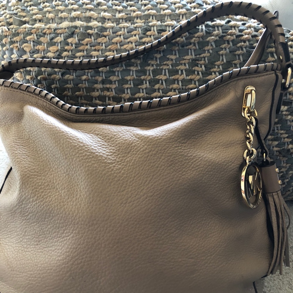 Michael Kor’s Beige Satchel